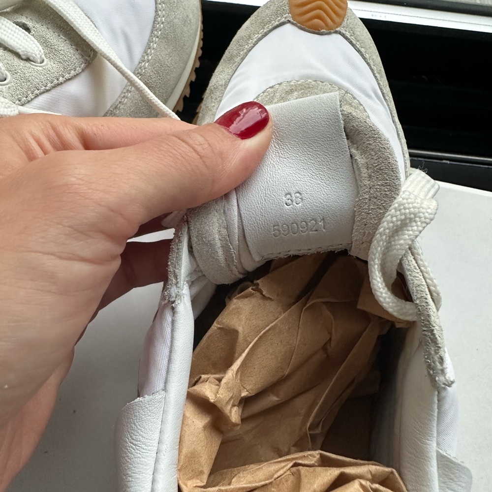 Loewe flow runner sneakers white shoes designer great condition 8 38 - Picture 10 of 11
